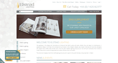 Desktop Screenshot of elsteadlighting.com